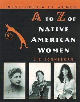 Hardcover A to Z of Native American Women Book