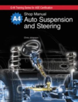 Hardcover Auto Suspension and Steering: Shop Manual Book