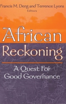 Paperback African Reckoning: A Quest for Good Governance Book