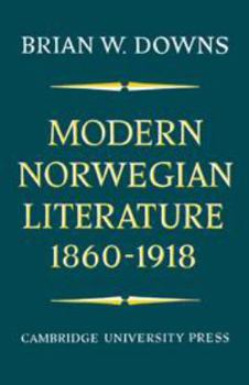 Hardcover Modern Norwegian Literature 1860–1918 Book