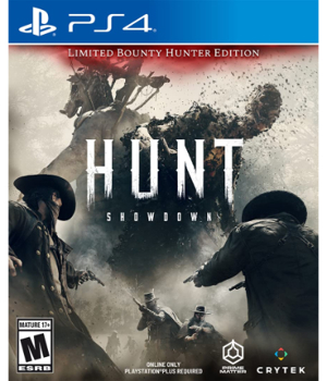 Game - Playstation 4 Hunt Showdown Limited Bounty Hunter Edition Book