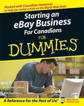Paperback Starting an eBay Business for Canadians for Dummies Book