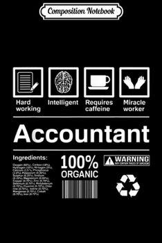 Composition Notebook: Accountant The Numbers Are My Friends Accounting  Journal/Notebook Blank Lined Ruled 6x9 100 Pages