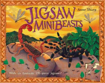 Hardcover Jigsaw Minibeasts Book