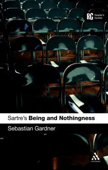 Paperback Sartre's 'Being and Nothingness': A Reader's Guide Book