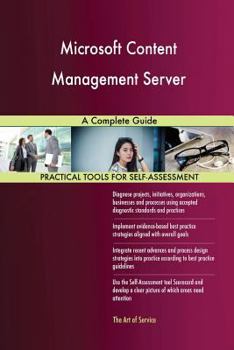 Paperback Microsoft Content Management Server A Complete Guide Book