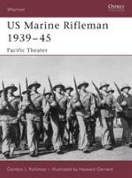 Paperback US Marine Rifleman 1939-45: Pacific Theater Book
