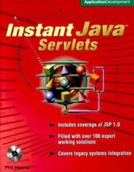 Paperback Instant Java Servlets (Book/CD-ROM package) Book