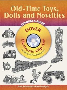 Paperback Old-time Toys, Dolls And Novelties Book