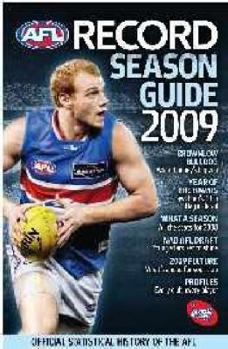 Hardcover AFL Record Season Guide 2009: The Official Statistical History of the AFL Book
