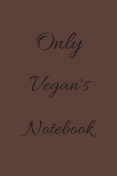 Only Vegan's Notebook