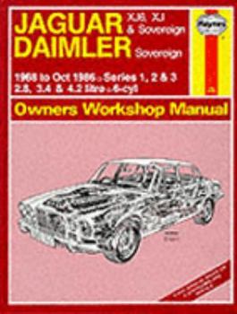 Paperback Jaguar XJ6, XJ & Sovereign / Daimler Sovereign ('68 to Oct '86) (Service and Repair Manuals) Book