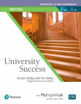 Paperback University Success Writing Intermediate to High-Intermediate, Student Book with Myenglishlab Book
