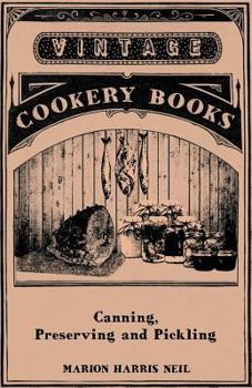 Paperback Canning, Preserving and Pickling Book