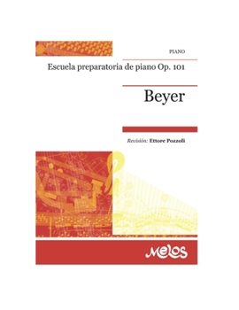 Paperback Escuela Preparatoria de Piano Op. 101: Escuela Preparatoria de Piano [Spanish] Book