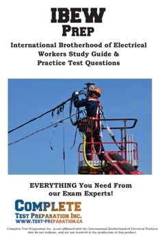 Paperback IBEW Prep: International Brotherhood of Electrical Workers Study Guide & Practice Test Questions Book