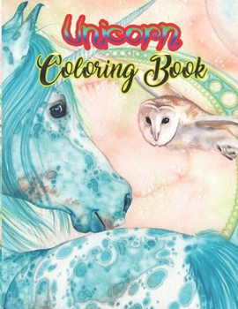 Unicorn Coloring Book: An Adult Coloring Book with Magical Animals, Cute Princesses, and Fantasy Scenes for Relaxation