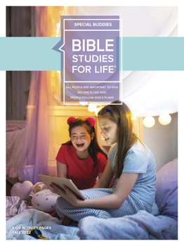 Paperback Bible Studies for Life: Kids Special Buddies Kids Activity Pages Fall 2022 Book