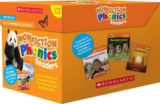 Paperback Nonfiction Phonics Readers Set 4: Advanced Concepts (Multiple-Copy Set) Book