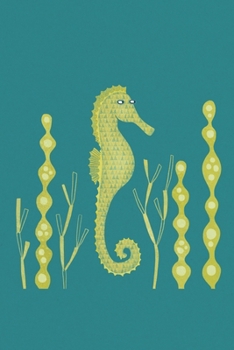 Notes: A Blank Sketchbook with Cute Seahorse Cover Art