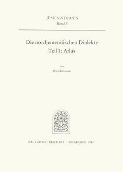 Paperback Die Nordjemenitischen Dialekte (Atlas) [German] Book