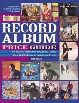Paperback Goldmine Record Albums Price Guide (Goldmine Record Album Price Guide) Book