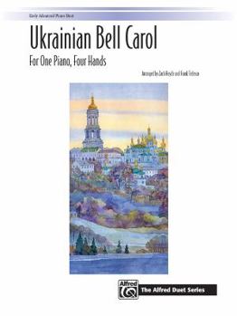 Paperback Ukrainian Bell Carol: Sheet Book