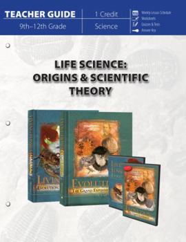 Paperback Life Science (Teacher Guide): Origins & Scientific Theory Book