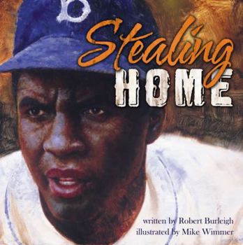 Hardcover Stealing Home: Jackie Robinson: Against the Odds Book