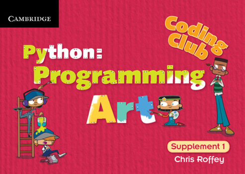 Spiral-bound Coding Club Python: Programming Art Supplement 1 Book