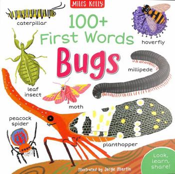 Paperback C24PB 100+ First Words: Bugs Book