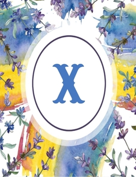 Paperback X: 2020 Monogram Weekly Planner - Lavender Theme January 1 To December 31, 2020 Book