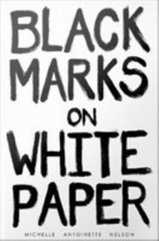 Unknown Binding Black Marks on White Paper Book