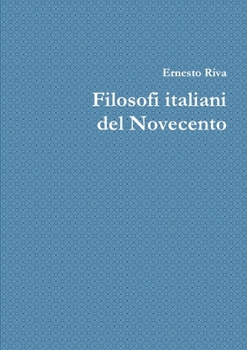 Paperback Filosofi italiani del Novecento [Italian] Book