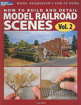 Paperback How to Build and Detail Model Railroad Scenes (2) Book