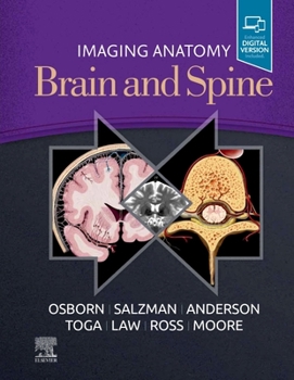 Hardcover Imaging Anatomy Brain and Spine Book