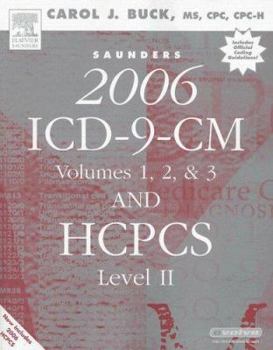 Paperback Saunders 2006 ICD-9-CM, Volumes 1, 2 & 3 and HCPCS Level II (Revised Reprint) Book