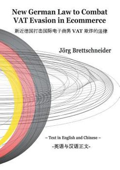 Paperback New German Law to Combat VAT Evasion in Ecommerce Book
