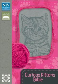 Imitation Leather Curious Kittens Bible-NIV Book