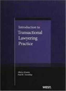 Paperback Introduction to Transactional Lawyering Practice Book