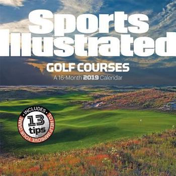 Calendar Sports Illustrated Golf Courses Wall Book