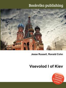 Paperback Vsevolod I of Kiev Book