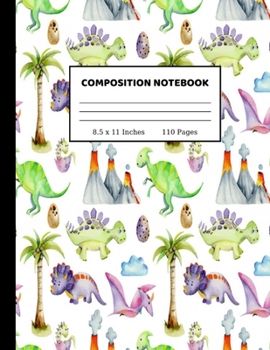 Paperback Composition Notebook: Pretty Wide Ruled Paper Notebook Journal - Wide Blank Lined Workbook for Teens Kids Students Girls for Home School Col Book