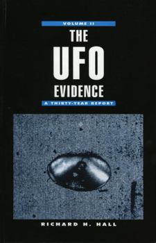 Hardcover The UFO Evidence: A Thirty-Year Report Book