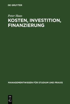 Hardcover Kosten, Investition, Finanzierung [German] Book