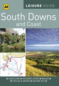 Paperback AA Leisure Guide South Downs & Coast Book