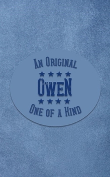 Paperback Owen: Personalized Writing Journal for Men Book