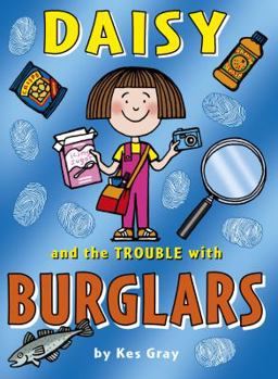 Paperback Daisy and the Trouble with Burglars [With Bookmark] Book