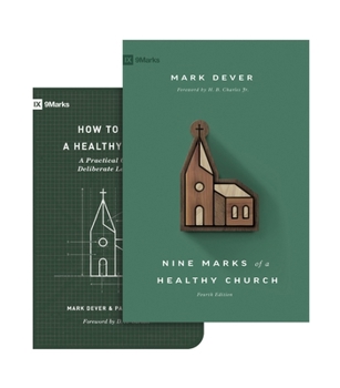 Hardcover Nine Marks of a Healthy Church (4th Edition) and How to Build a Healthy Church (Set) [With Paper Back] Book