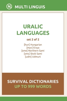 Paperback Uralic Languages Survival Dictionaries (Set 2 of 2) Book